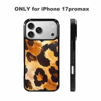 iPhone 17 Pro Max Case — Leopard Soft Airbrush Gradient Animal Print, Unique Phone Case Design