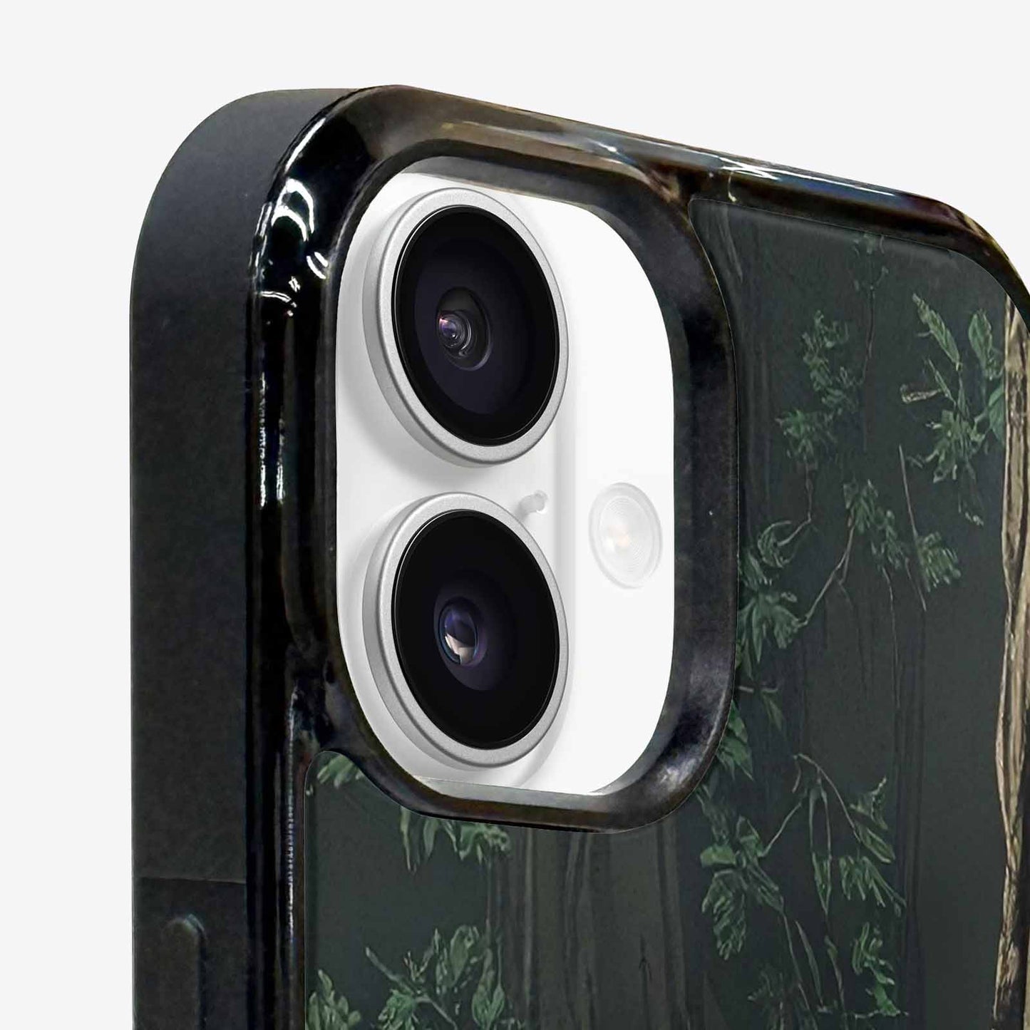 iPhone 16 Plus Case — Seamless Pattern Ancient Redwood Forest Giant, Unique Phone Case Design