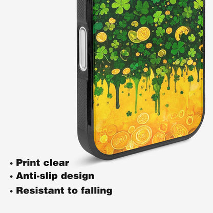 iPhone 16 Case — St Patrick\'s Clover St Patrick\'s Clover, Custom Print Case Cover