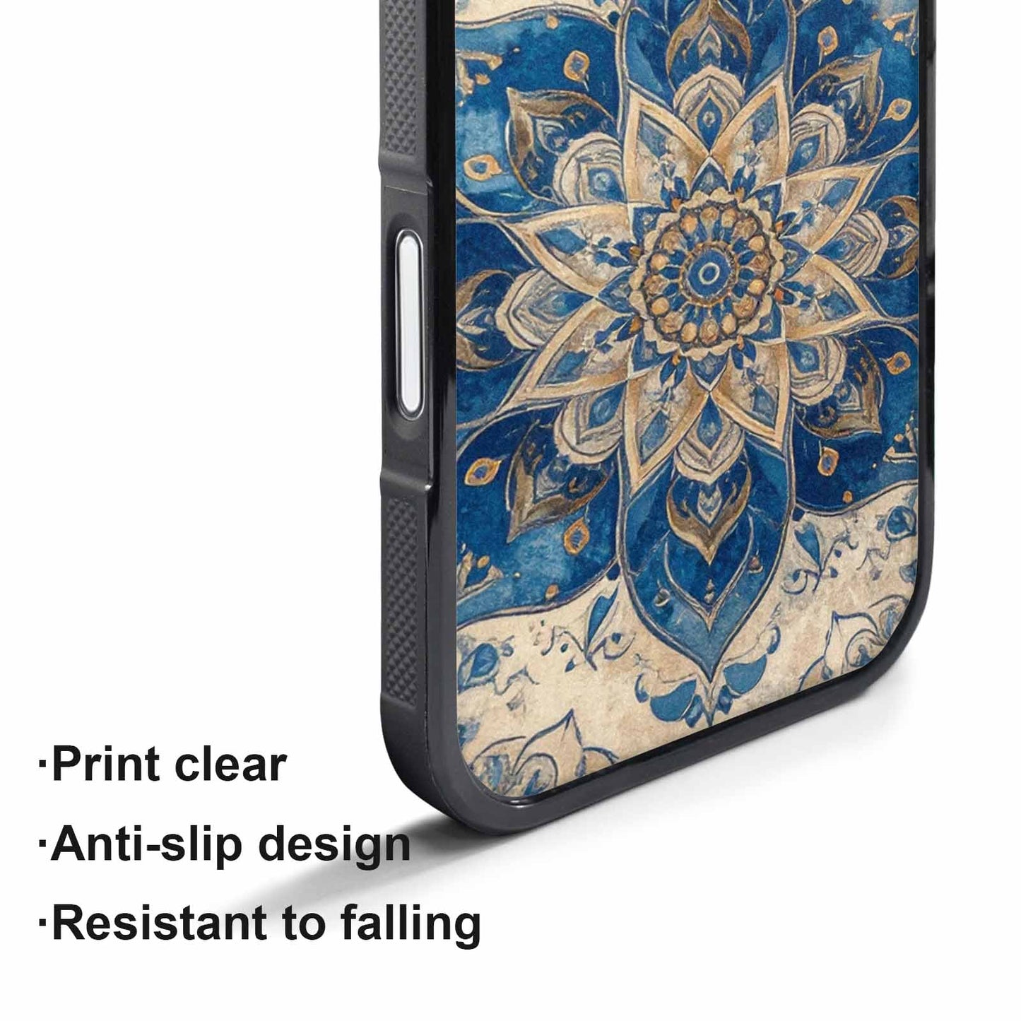 iPhone 17 Air Case — Small Mandala Pattern Randomly Varying Floral, Personalized Phone Case