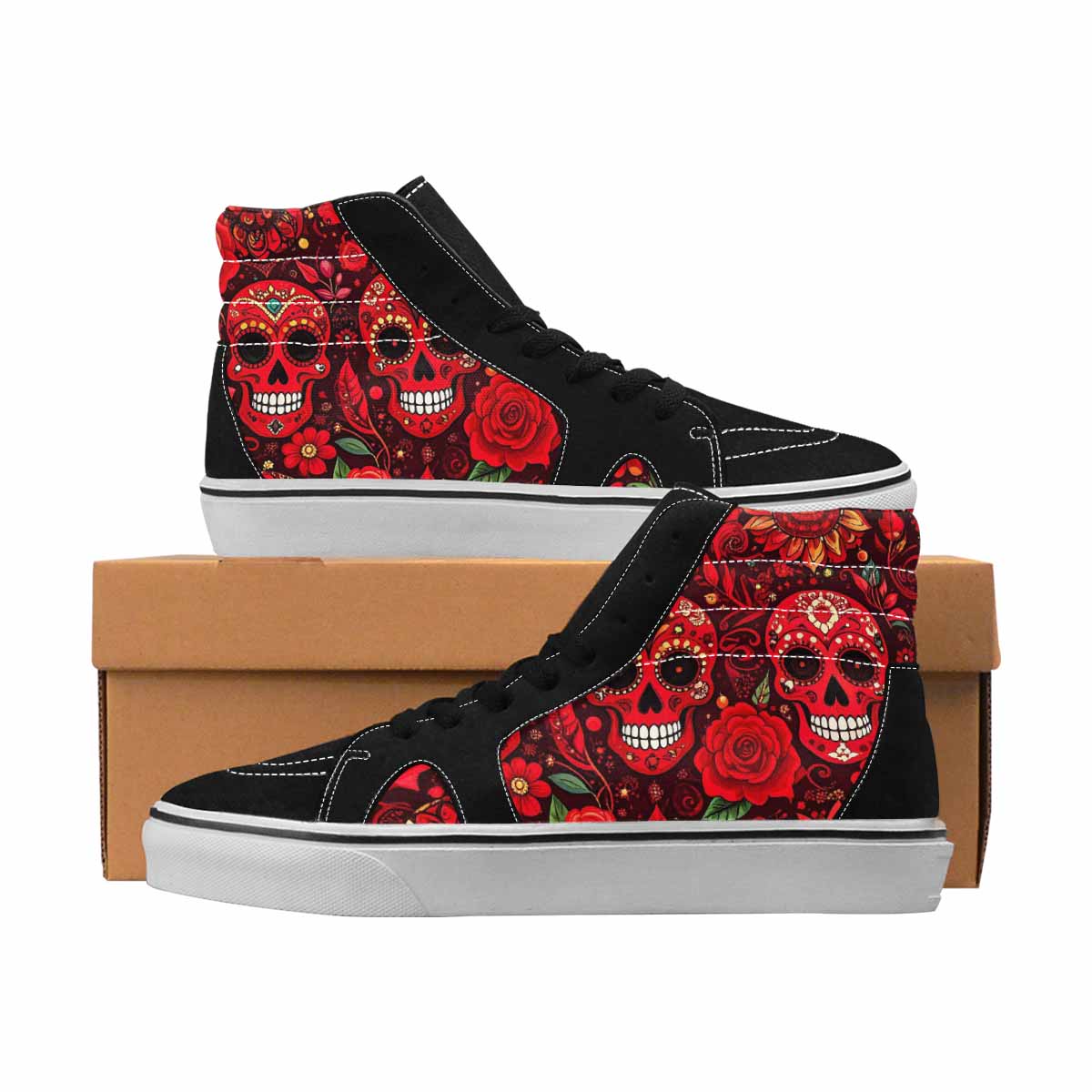 MEN'S Skull Dark Art Gothic Print 1444 Ferion