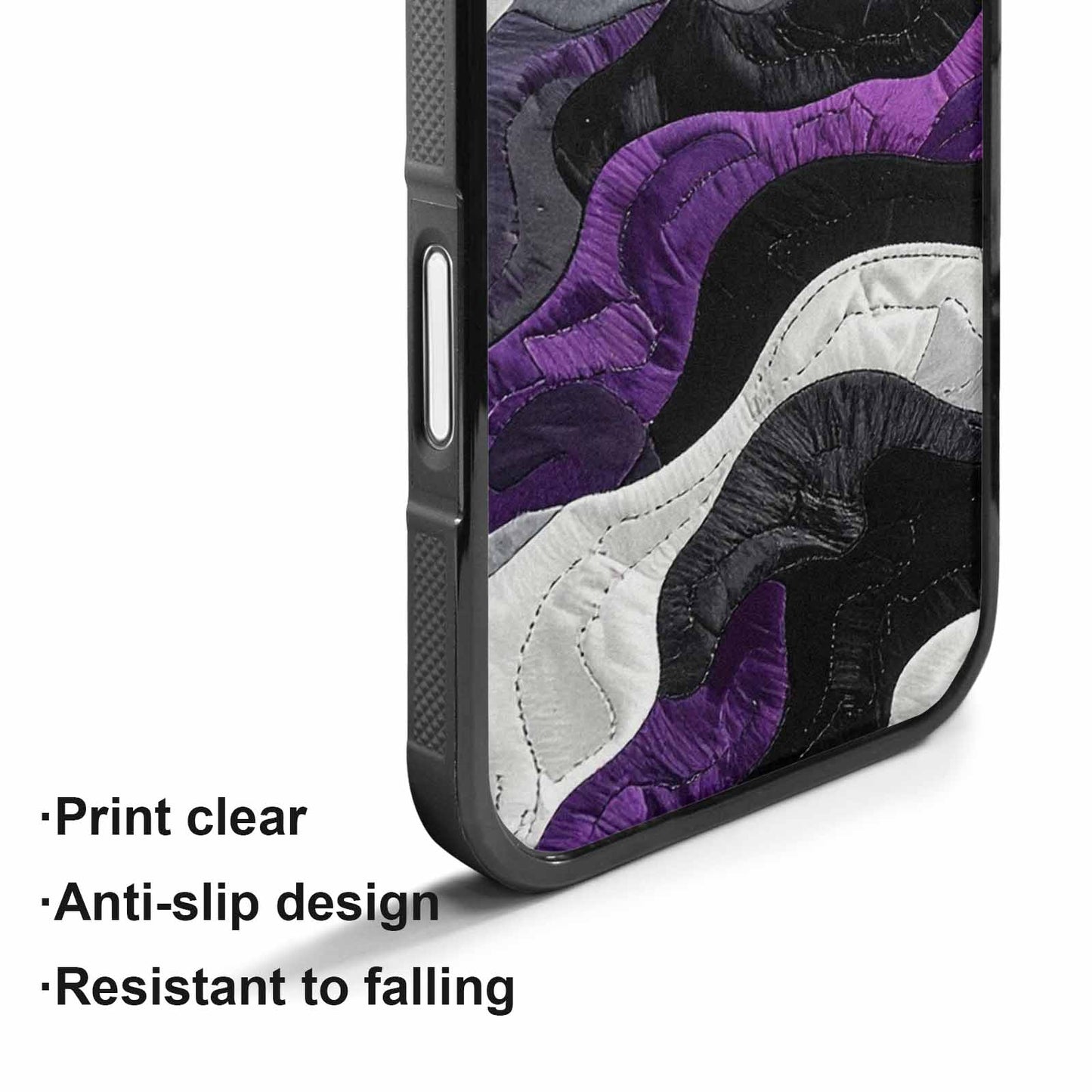 iPhone 17 Case — Vivid Camo Asexual Camo, Original Design Phone Case