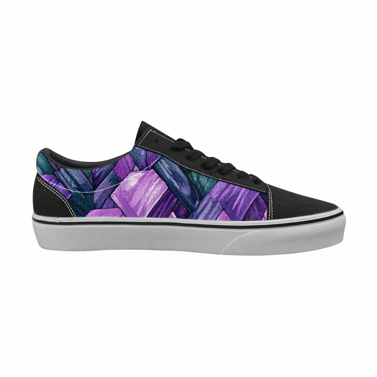 WOMEN'S Genderqueer Flag Color Canvas Lace-Up Dark Academia Sneakers