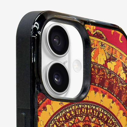 iPhone 16 Plus Case — Mandala Lions Custom, Original Design Phone Case