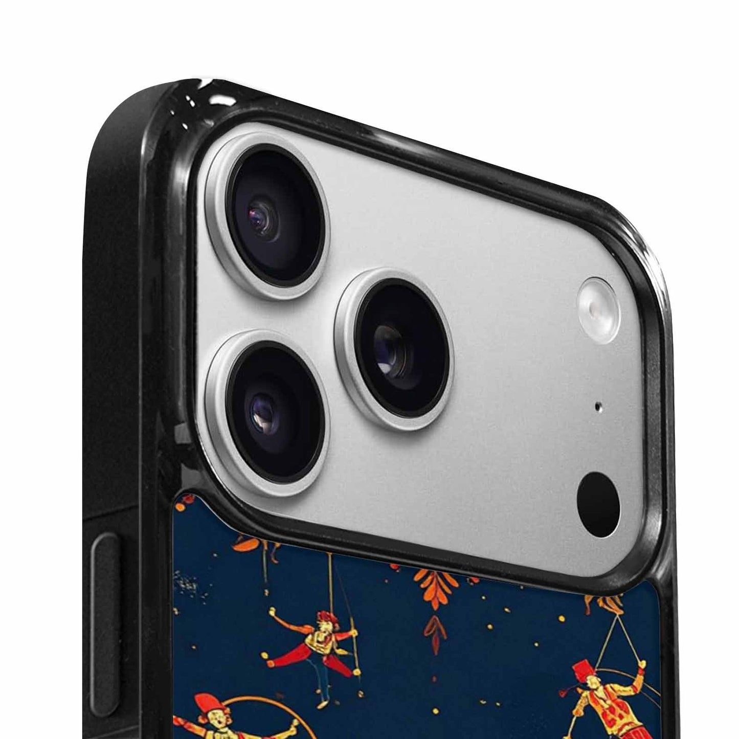 iPhone 17 Pro Case — Vintage Circus Art Pattern Retro Vintage, Personalized Phone Case