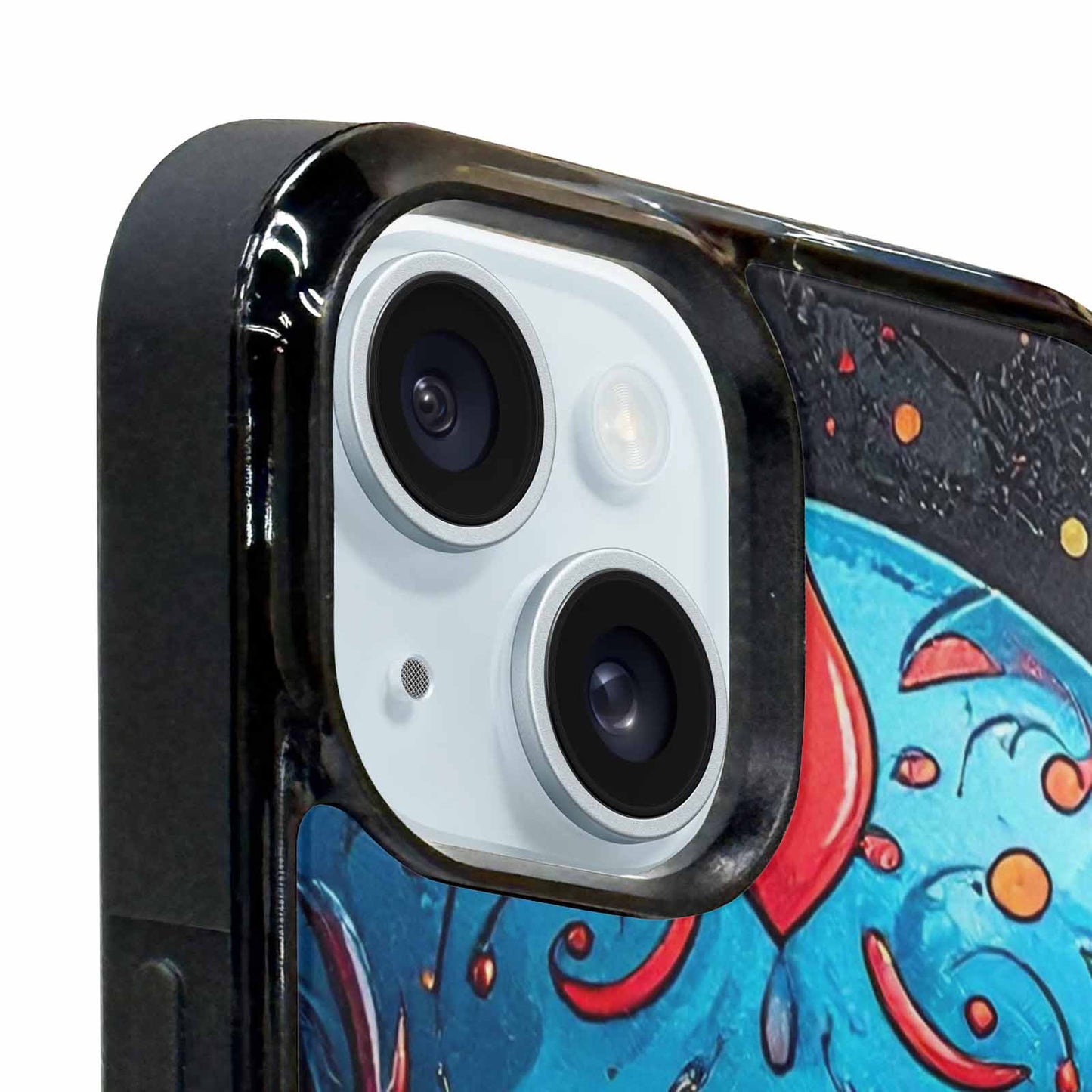 iPhone 15 Plus Case — Graffiti Skull, Unique Phone Case Design