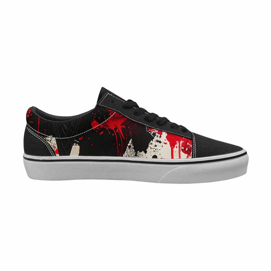 WOMEN'S Ice Cream Motif Lace-Up Canvas Dreamcore Custom Shoes