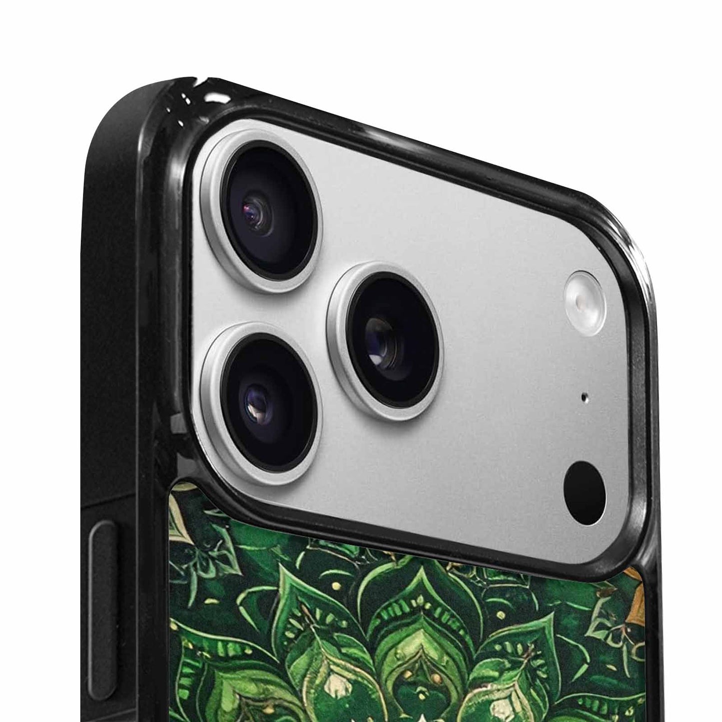 iPhone 17 Pro Max Case — Small Mandala Pattern, Randomly Floral, Custom Print Case Cover