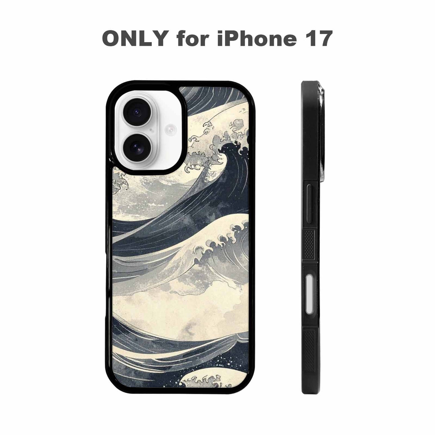 iPhone 17 Case — Vintage Americana Wave Retro Vintage, Personalized Phone Case