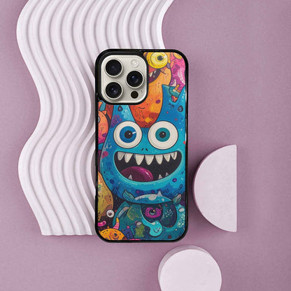iPhone 16 Pro Max Case — Goofy Cartoon Monster, Personalized Phone Case