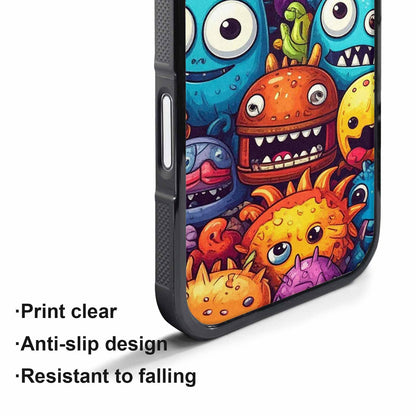 iPhone 17 Air Case — Small Cartoon Monster Character Pattern Cartoon, Original Design Phone Case