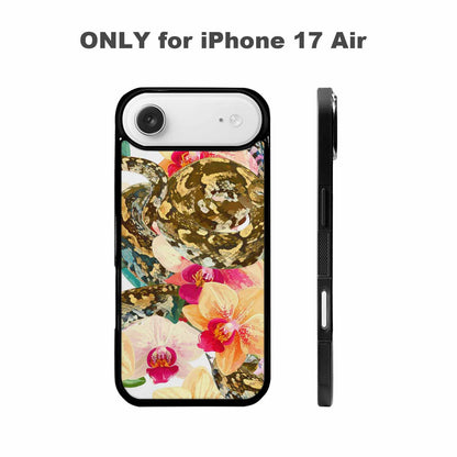 iPhone 17 Air Case — Snakes Print Floral Seamless Pattern Floral, Custom Phone Case