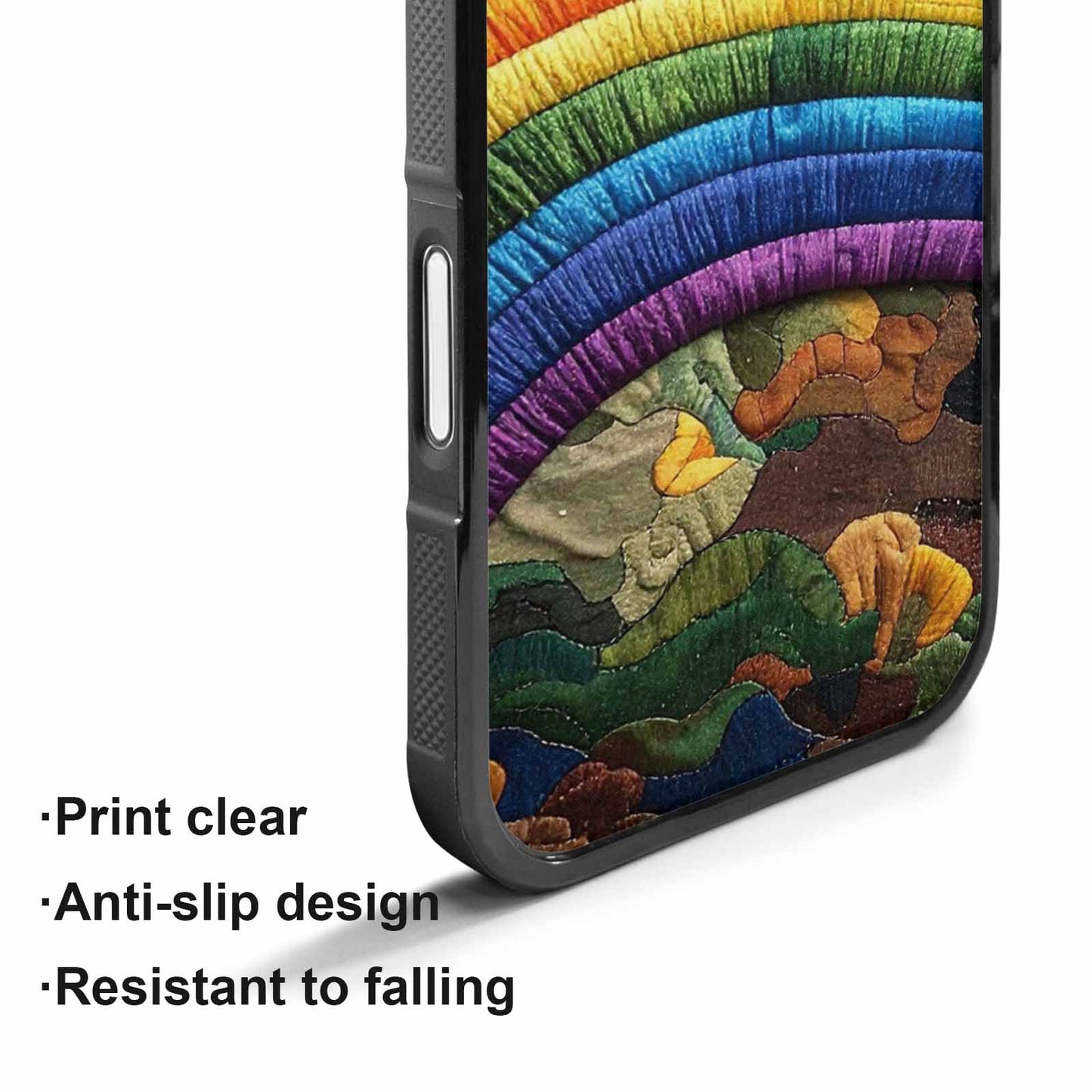 iPhone 17 Case — Vivid Camo Rainbow Camo, Custom Print Case Cover