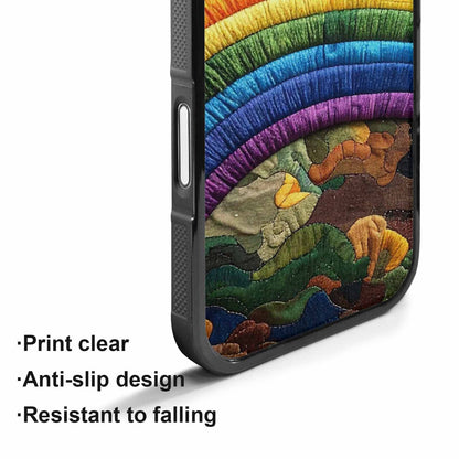 iPhone 17 Case — Vivid Camo Rainbow Camo, Custom Print Case Cover