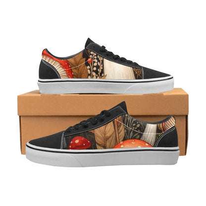 WOMEN'S Mushroom Canvas Lace-Up Surreal Shoes