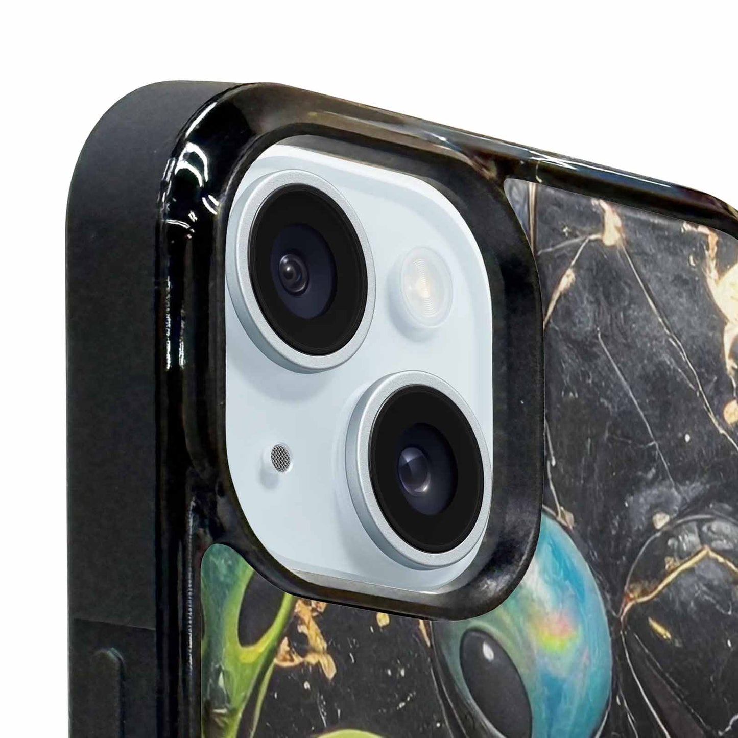 iPhone 15 Plus Case — Aliens Marblemelting Aliens Pa F3p, Custom Print Case Cover