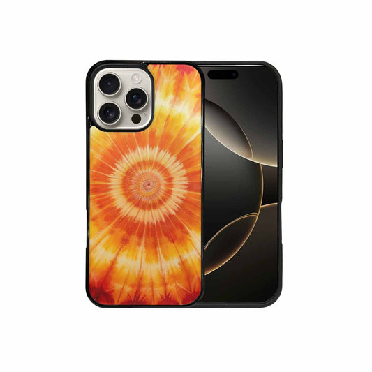 iPhone 16 Pro Max Case — Ombre Tie Dye Warm, Personalized Phone Case