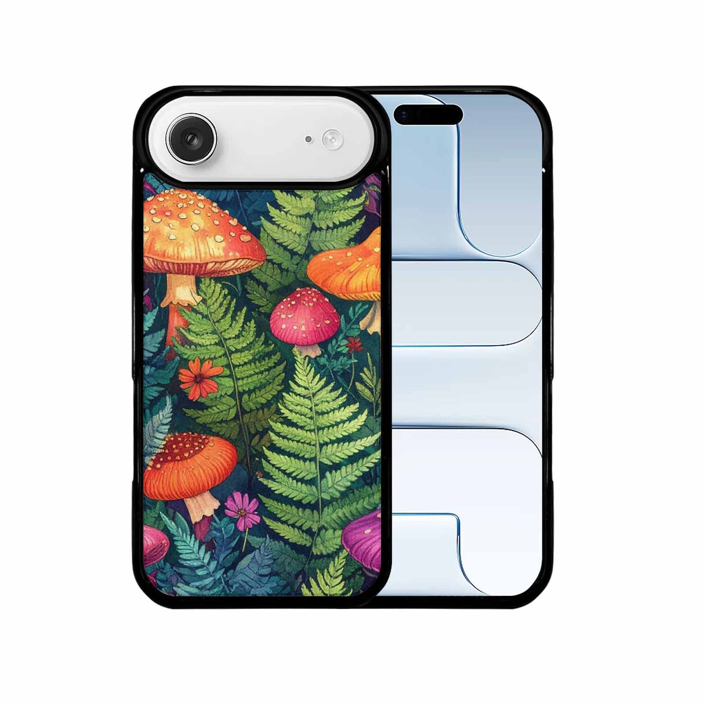 iPhone 17 Air Case — Mushrooms Botanicalmushrooms P Vyl Floral, Customized Protective Case
