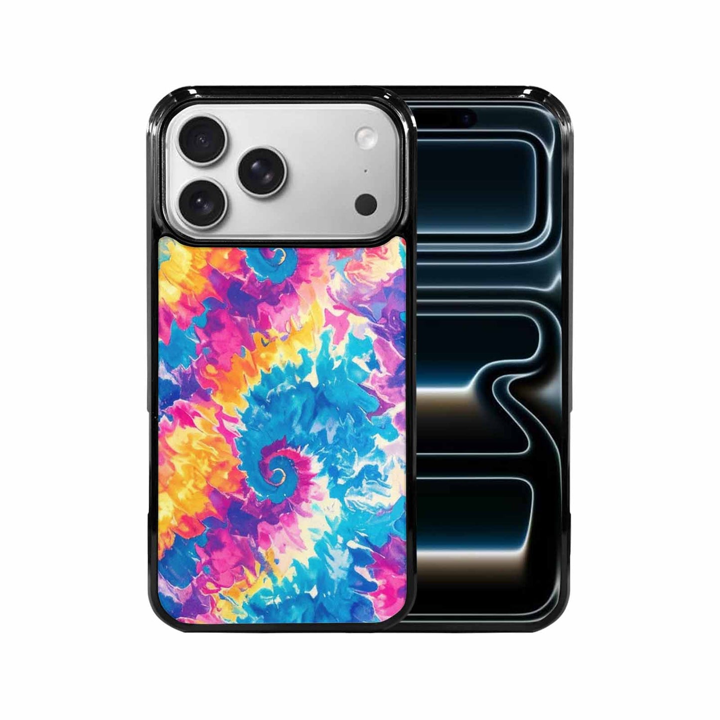 iPhone 17 Pro Max Case — Small Tie Dye Swirl Tie Dye, Custom Printed Phone Case