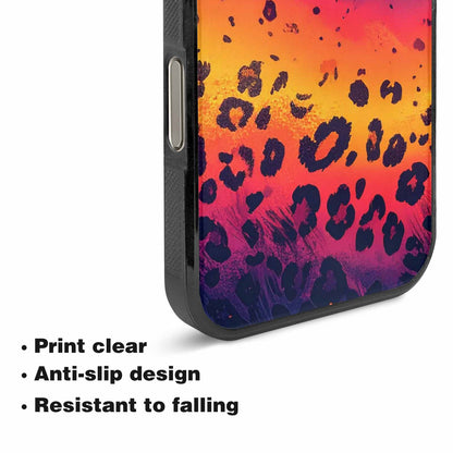 iPhone 16 Pro Max Case — Leopard Print Gradient, Custom Printed Phone Case
