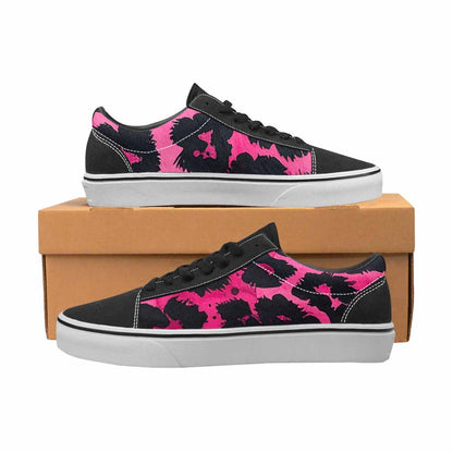 WOMEN'S Animal Print Lace-Up Canvas Aesthetic Shoes
