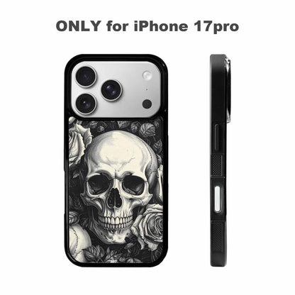 iPhone 17 Pro Case — Seamless Tileable Pattern Of Overlapping Gothic, Original Design Phone Case