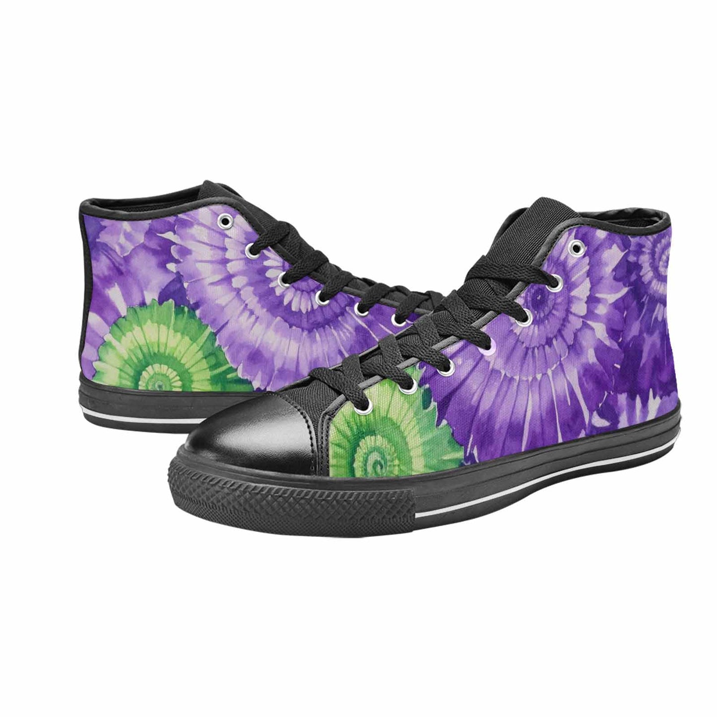 WOMEN'S Tie Dye - High Top Canvas Y2K Shoes