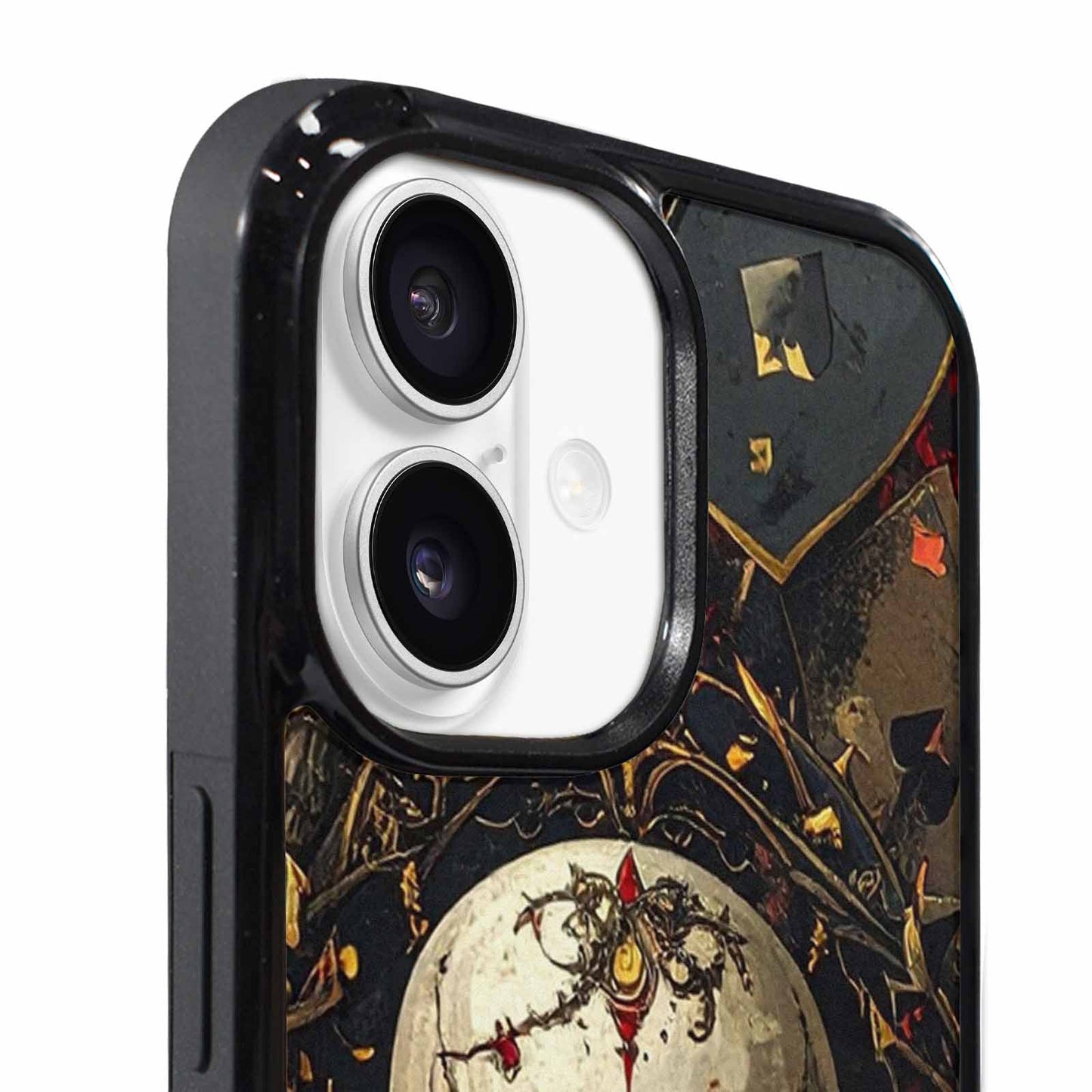 iPhone 17 Case — Skull Dark Art Gothic Print Gothic, Customized Protective Case