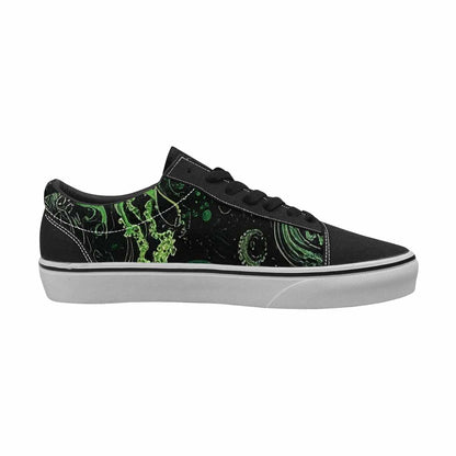 WOMEN'S Sea Creature Burst Lace-Up Canvas Vivid Sneakers