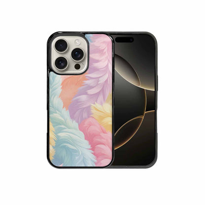 iPhone 16 Pro Case — Zebra Pastel Rainbow, Custom Made Phone Cover