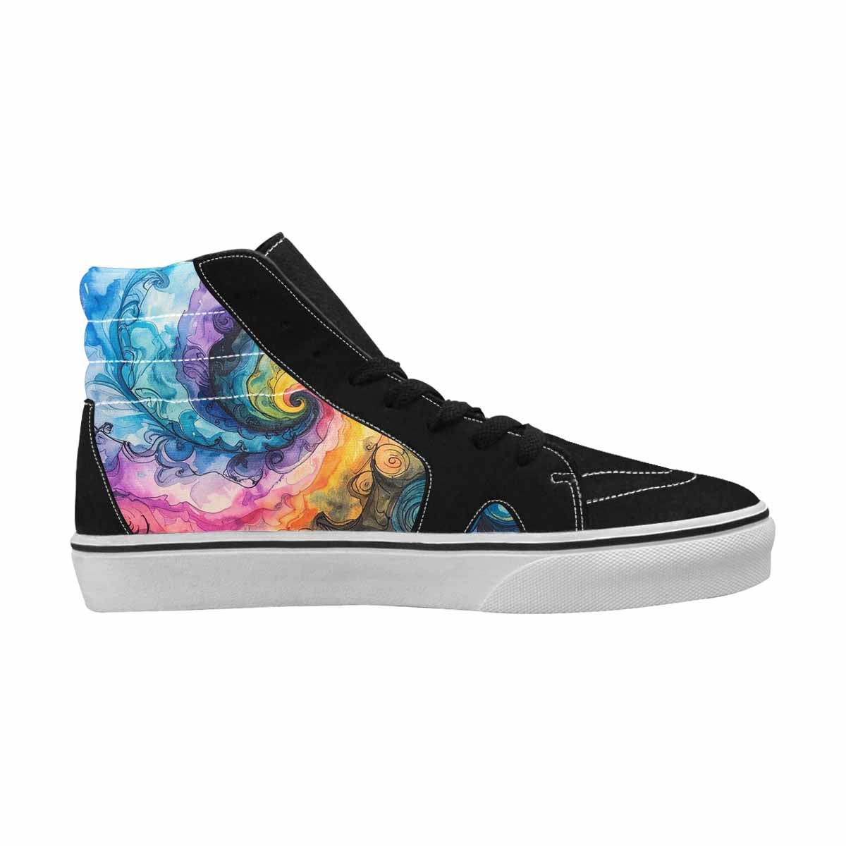 MEN'S Tie High Top Canvas Grunge Shoes
