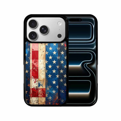 iPhone 17 Pro Case — Small American Flag Stars And Galaxy, Custom Designed Case Cover