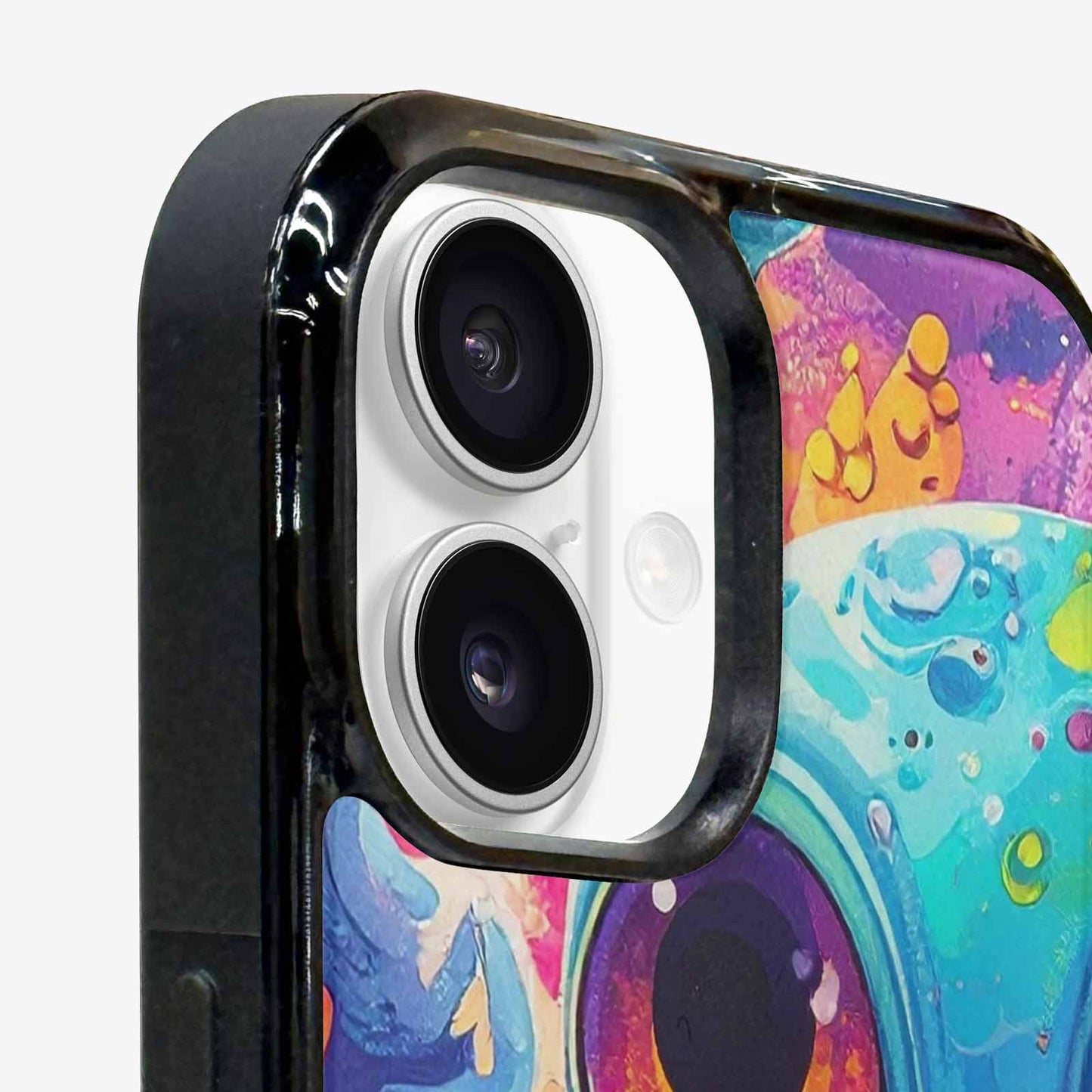 iPhone 16 Plus Case — Cartoon Alien Characters, Customized Protective Case