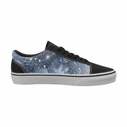 WOMEN'S Galaxy Art - Canvas Lace-Up Dark Academia Custom Shoes