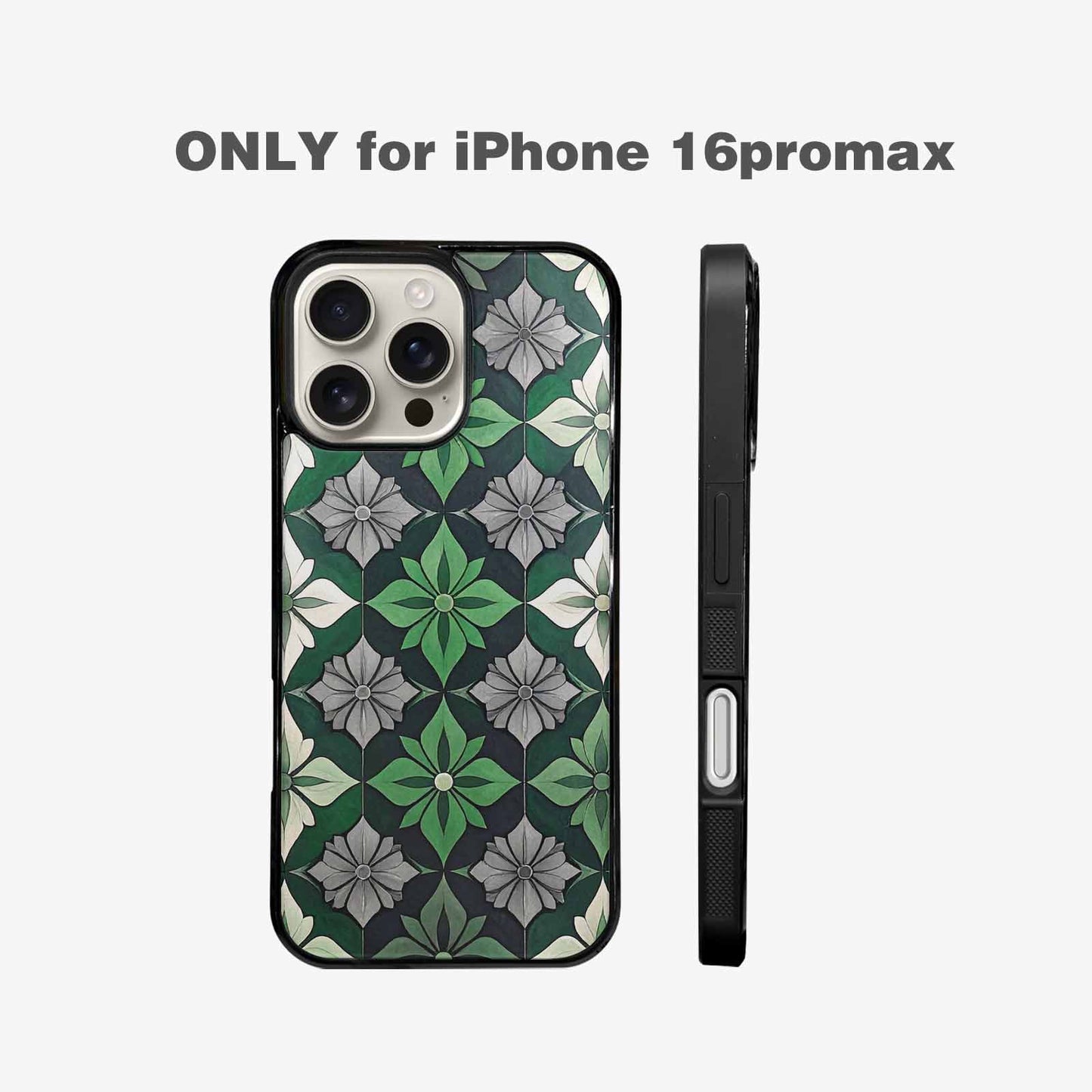 iPhone 16 Pro Max Case — Aromantic Flag Color Theme Small Rainbow, Custom Made Phone Cover