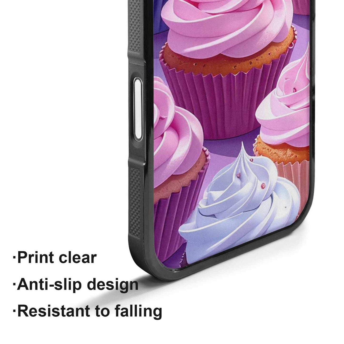 iPhone 17 Case — Chrome Retro Cupcake Retro Vintage, Custom Art Phone Cover