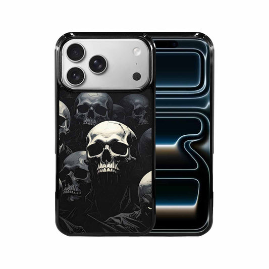 iPhone 17 Pro Max Case — Skull Dark Art Gothic Print Gothic, Customized Protective Case