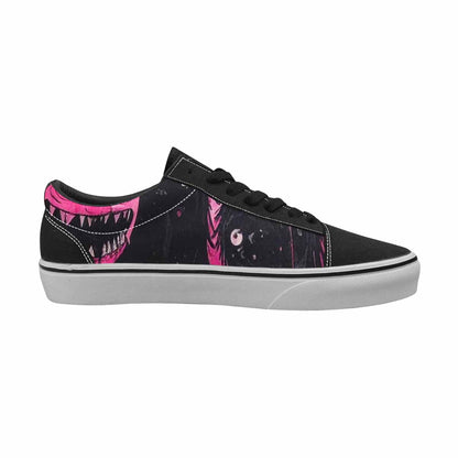 WOMEN'S Monsters (general) Lace-Up Canvas Surreal Custom Shoes