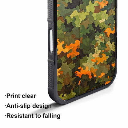 iPhone 17 Air Case — Small Military Camouflage Blotch Pattern Camo, Custom Art Phone Cover