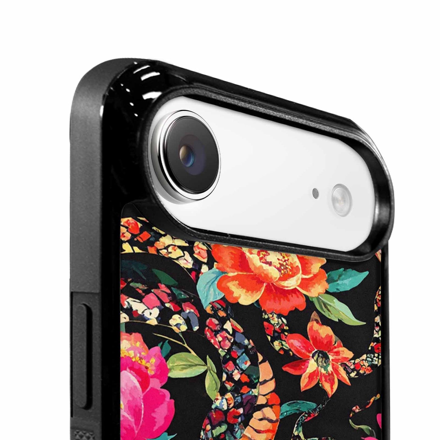 iPhone 17 Air Case — Snakes Print Floral Seamless Pattern Floral, Custom Printed Phone Case