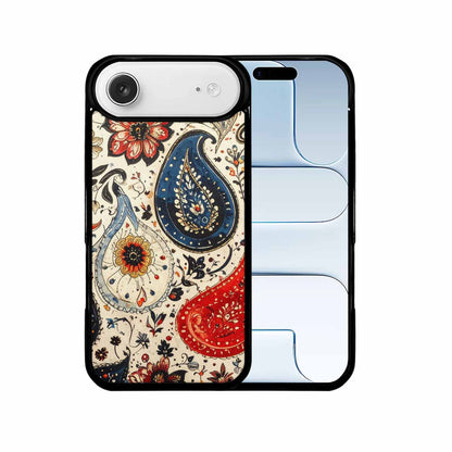 iPhone 17 Air Case — Small Paisley Bandana Pattern Randomly Original, Custom Art Phone Cover