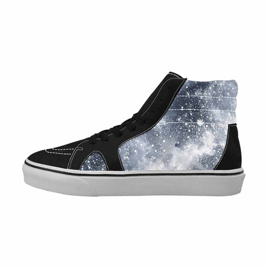 MEN'S Galaxy Art - High Top Canvas Wallpaper Art Custom Shoes
