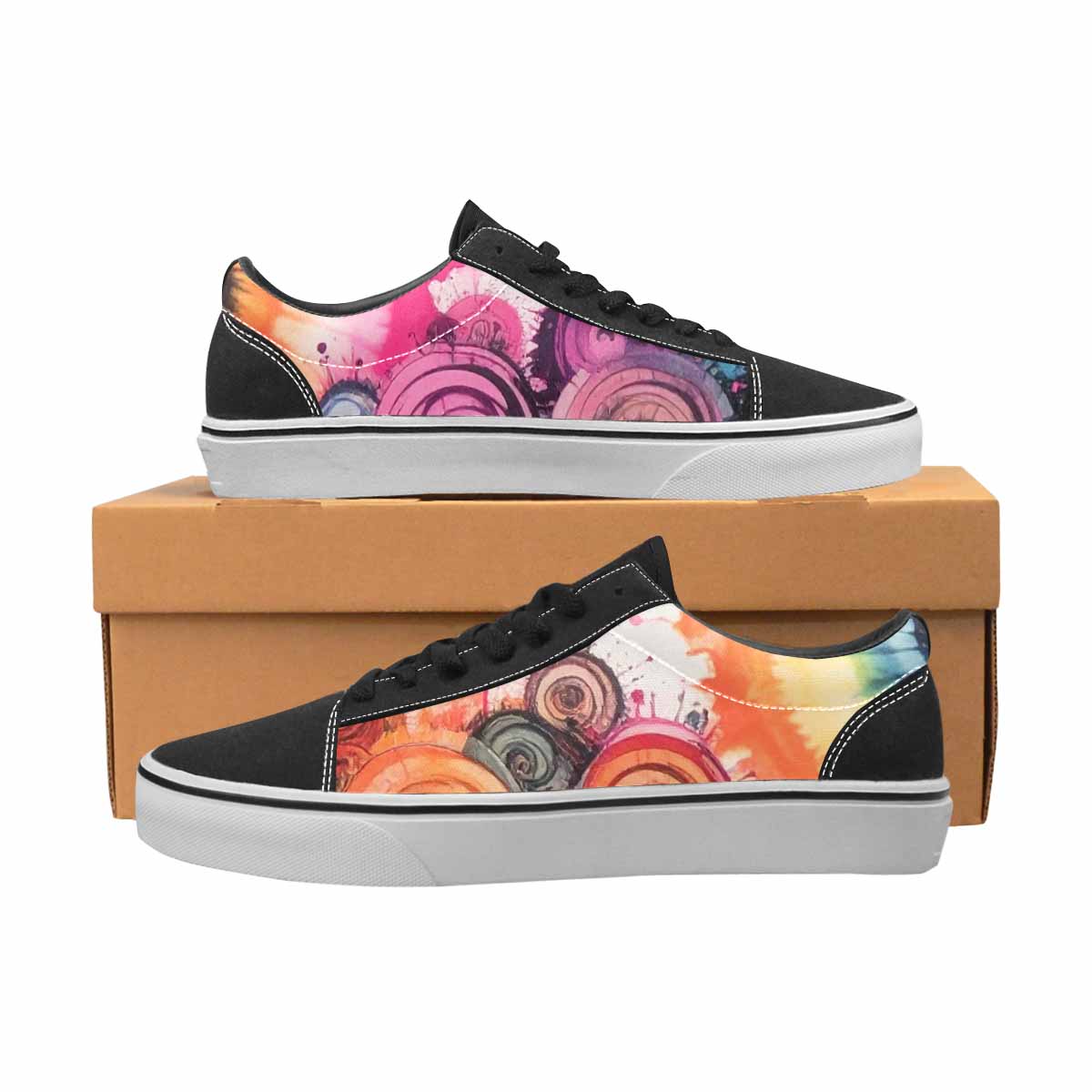 WOMEN'S Tie Lace-Up Canvas Dreamcore Custom Shoes