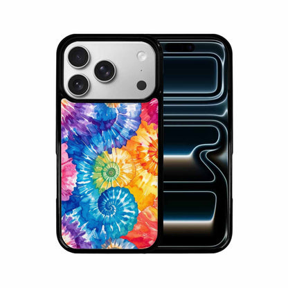 iPhone 17 Pro Case — Small Tie Dye Swirl Pattern Tie, Custom Art Phone Cover