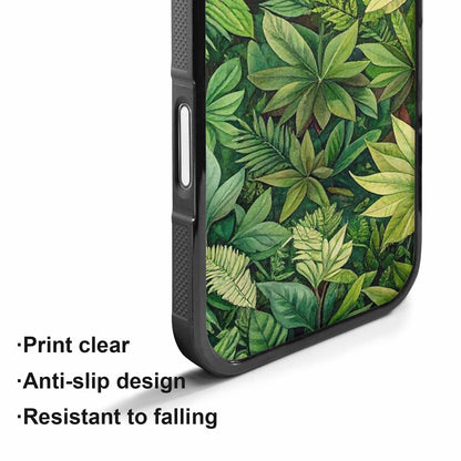 iPhone 17 Case — Small Seven Point Palmate Floral, Custom Art Phone Cover