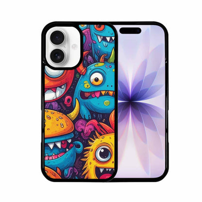iPhone 17 Case — Small Cartoon Monster Character Cartoon Cute, Unique Phone Case Design