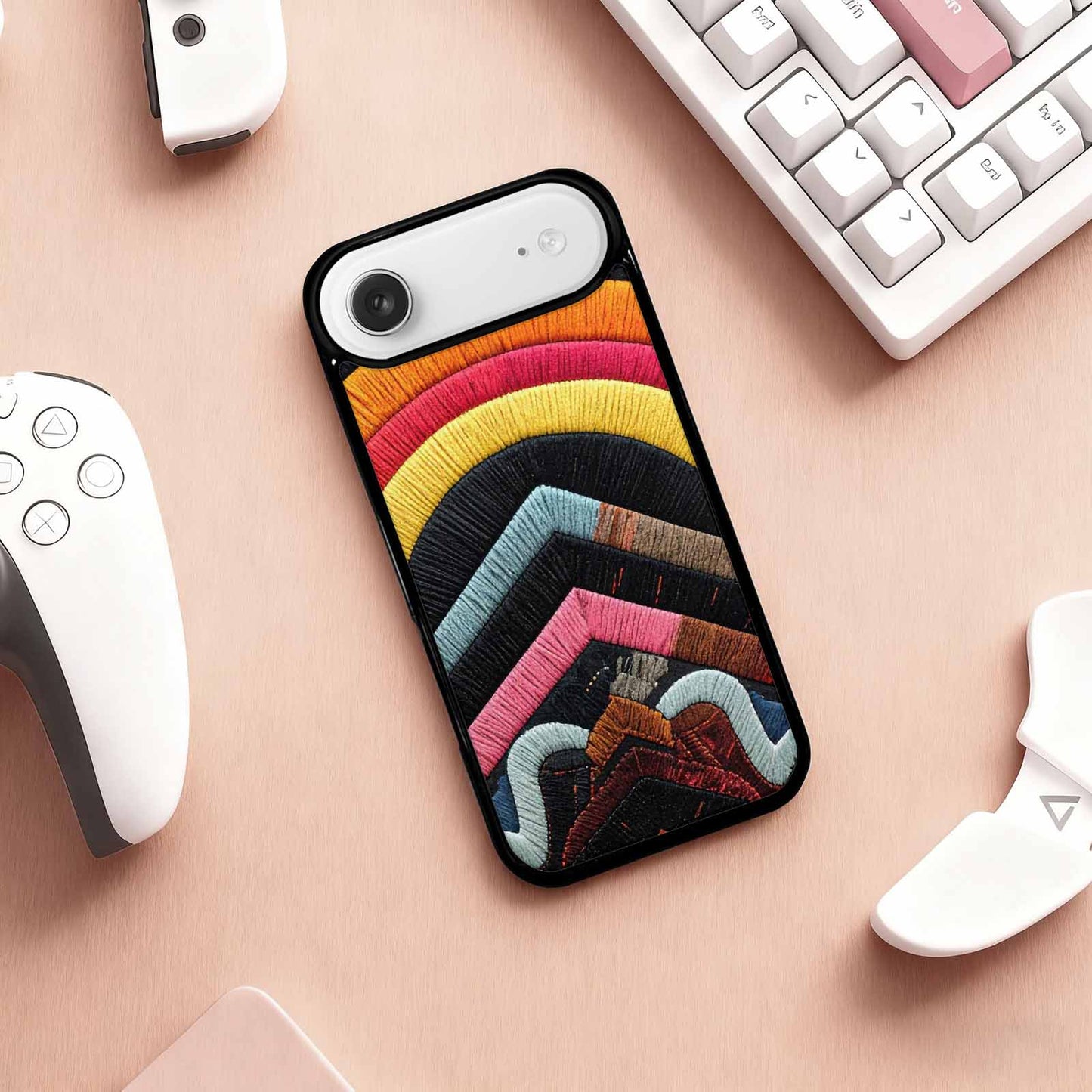 iPhone 17 Air Case — Vivid Camo Progress Pride Camo, Custom Designed Case Cover