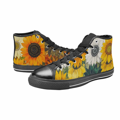 MEN'S Blend Melt Them High Top Canvas Cottagecore Shoes