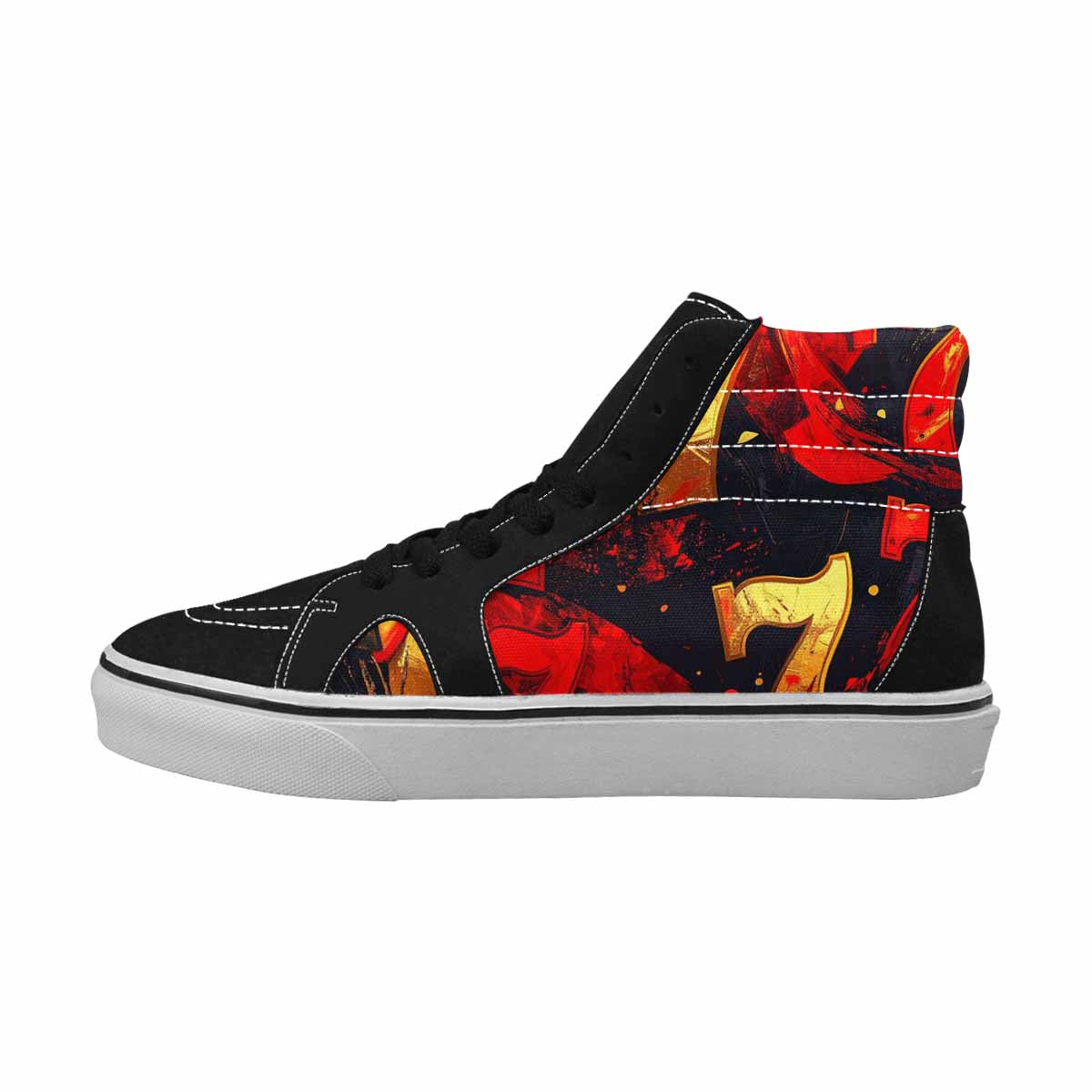 MEN'S Dark Black White Repeat 46 Ferion