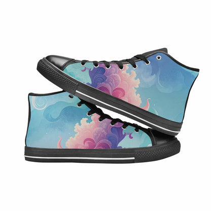 MEN'S Surrealist Dreamscape High Top Canvas Vivid Custom Shoes